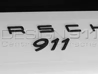 Stemma del cofano posteriore '911' NERO. Porche 991 - 99155923103