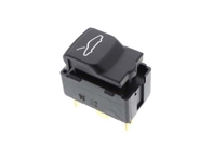 Interruptor de apertura del capó delantero, negro mate. Porsche 986 Boxster / 996 Carrera / Turbo / GT2 / GT3 2001-05 - 99661310510A05, 99661310500A05