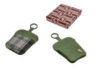Porsche Classic '50 Years 911 Turbo' key pouch, Green - PCG930120B