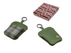 Porsche Classic '50 Years 911 Turbo' key pouch, Green - PCG930120B