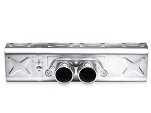 Akrapovic Slip-On Line Titanium Exhaust for Porsche 991 (911) GT3 / RS 2014>> - 99711102792, 99711102799, 99111102790