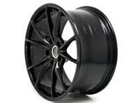 Rear 20' Carrera S Alloy Wheel in Black for Porsche 982 (718)  Boxster / Cayman - 982601025J, 982601025J041, 982601025AK, 982601025AK041