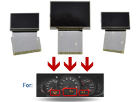Display set for instrument cluster US version. Porsche 996 / 986 Boxster >>2002 - 5932