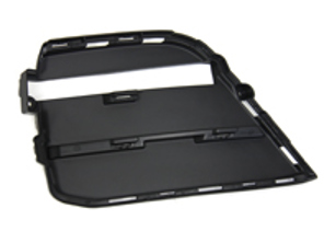 Front bumper side air guide, closed. Porsche 95B.2 Macan / 95B.3 Macan - 95B121333C1E0, 95B121334C1E0, 95B121333C, 95B121334C