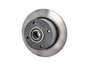 Brake disc rotor, Front. Porsche 914 1.8L / 2.0L - 411407075B, 107117C