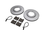 Pastiglie freno ANTERIORI e pacchetto disco freno. Porsche 911 3.2L 1984-89 - 91135104123, 91135195011, 94461221105, 91135195006, 91135195001, 91135195002, 91135195008, 90135199700, 91135193800, 91135194401, 91135194405, 91135195000, 92335190100, 94435195006