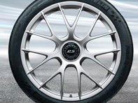 20'/21' 991.2 GT3 RS Magnesio, in argento brillante (satinato-lucido) Cerchi in lega Original Porsche - 99104460340