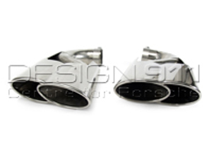 Exhaust Tail Pipes 4 Tube Sports. Porsche Cayenne 955 - 95.901S, 95901S, 1620702610, 95511198100, 95511198200