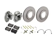 Kit pinza freno anteriore, disco e pastiglie freno. Porsche 944 / 944S 1984-89 - 94435142900, 94435143000, 477405083A, 477405083D, 91135104120, 94435195102, 94435195103, 94435195104, 477698155, 92835194200, 92835195100