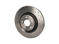 Rotore disco freno Brembo XTRA, posteriore. Porsche Macan Mk1 2.0L / 3.0L Benzina / Diesel / GTS e Mk2 dal 2019 in poi - 95B615601A, 95B615601F, 95B615601G, 09.B969.1X