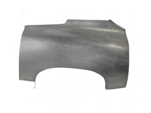 Achterspatbord. Porsche 356 Pre-A Coupé. - 35651313, 356 51313, 35651314, 356 51314, 35651313A, 356 51313A, 35651314A, 356 51314A - PP105PAR, P105PAR, PP105PAL, P105PAL