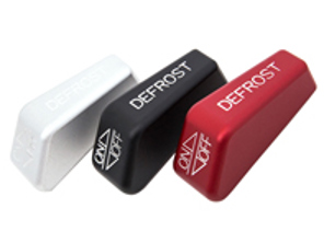 Bouton de commande de chauffage en aluminium Rennline. Porsche 911/912/930 1972-89 - I16