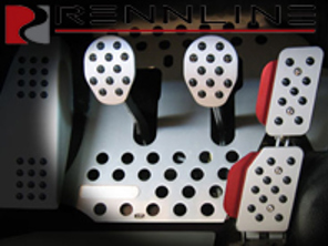 Rennline REV2 3 件式踏板组橡胶握把。保时捷 911 / 912 / 914 / 930 / 964 / 993 手册 - A12.2P60, A122P60