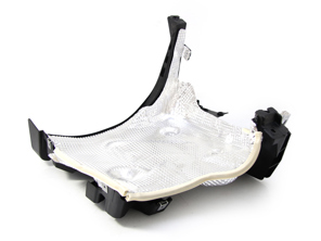 Steunbeugel achterbumper. Porsche 991 GT3 - 99150563280, 99150563180