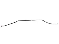 Oil pipe, brass, painted, return. Porsche 911 1970-73 - 91120704301, 91120704401 - 1613702400