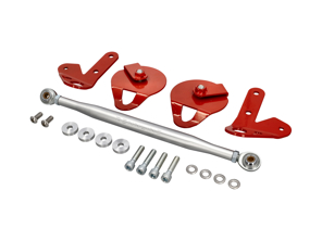 Rear Subframe Stabilizer with Tie Downs (Front & Rear) by Rennline. Porsche 986 Boxster / 987 Cayman / 987 Boxster - E32.35.SB96, E3235SB96