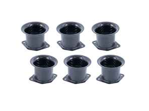 Carbon Fiber Carburettor Velocity Stack Kit (50mm Tall) by Rennline. Porsche 911 / 912 / 356 - PCG10832201, 91110832201, 90110093301 - M91