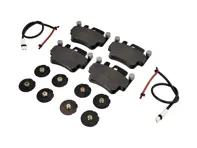 Kit pastiglie freno ANTERIORI, sensori, spessori Porsche Boxster 986 S 3.2L OE - 99635294903, 99635108802, 99661236501