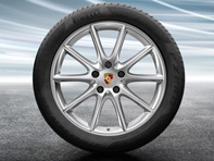 Cerchi in lega da 20' Cayenne Design e pneumatici estivi Porsche originali - 9Y0044610B