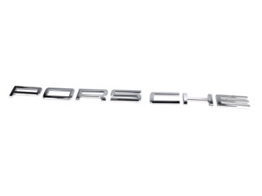 PORSCHE - Emblema trasero cromado para Porsche 95B Macan / Macan II - 95B853687
