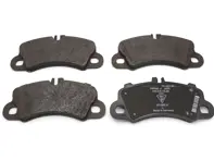 Plaquettes de frein, avant. Porsche 9YA/9YB Cayenne - 9Y0698151R, 9Y0698151AR