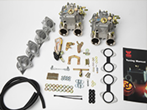 Performance kit to allow fitment of 2 x Genuine Spanish Weber 34 ICT carburettors . Porsche 914/4. - PPO204