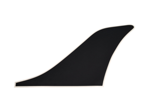 Lámina de virutas de piedra negra, cuerpo Turbo. Porsche 911 1974-89 / 930 Turbo - 93055932200, 93055932100 - CB.024.003, CB.024.004, SG930BL, SG930CR, 1682001770, 1682001780