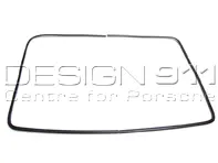 Moldura luneta trasera metálica, Negra. Porsche 911 Coupé - 9115459110070K, 9115459120070K