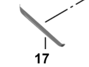 Achterklep afdekpaneel. Porsche Kaaiman GT4 - 98151251380, 98151251480, 98151251481