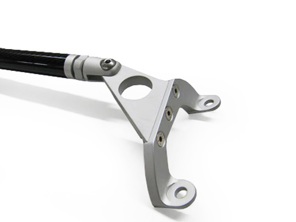 Strut tower brace - 2 point by Rennline. Porsche 986 Boxster / 996 - SB62