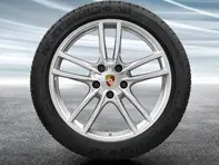Cerchi in lega da 20' Cayenne Sport e pneumatici invernali Porsche originali - 9Y0044610C