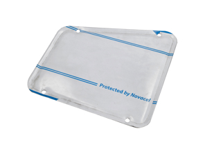 Tapa de acceso a la caja de dirección de aluminio. Porsche 356 / 356A / 356B T5 - 35649905, 356 49905 - PRS38