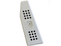 Rennline Aluminium dead pedal, Rubber grip. Porsche 991 / 981 / 991.2 / 718 - P101D