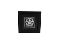 Porsche 964 Cup I a escala 1:8, modelo a rueda, hecho a mano, plateado, ensamblado a mano y enmarcado. - 96536212401, 96536212601, 9933621260061M - BF WH 964 CUP1