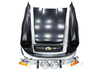 Kit Restauro o Retrodatatura Facelift ANTERIORE Porsche 911 1969-73 - 91150502102GRV, 90150502320GRV, 91150502202GRV, 91163197001, 91163197000, 90155921027, 7L5853611B, WHT004974, 90151101024GRV, 90150515700, 90150515800, 91150501105GRV, 91150501700, 91150501800, 90151105999, 90150504132, 90150509120, 90150103121GRV, 91163111200, 90155943127, 90155943227, 91155943900, 91163194301, 91163194401, PCG63193520, PCG63193620, 90150303123DSK, 90150303223DSK, 91179950307, 91163111502, 90151190106