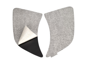 Steinschlagfolien-Set, Schwarz. Porsche 997.2 Speedster - 99755903500