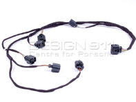 Arnés para luces de matrícula y sensores de aparcamiento. Porsche 997.1 / 987.1 Boxster / 987C.1 Cayman - 99761266101, 99761266100