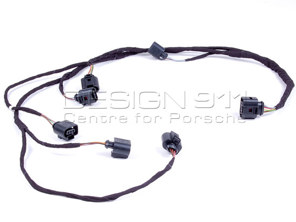 Kabelboom voor kentekenplaatverlichting en parkeersensoren. Porsche 997.1 / 987.1 Boxster / 987C.1 Cayman - 99761266101, 99761266100