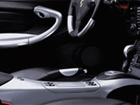 Consolle centrale argento artico Porsche 996 / 986 - 00004480225