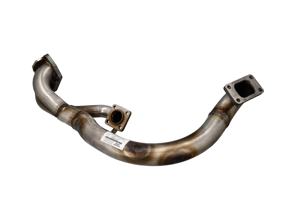 Intermediate pipe turbo and wastegate. Porsche 911 turbo - 93011100302, 93011100304, 93011100305