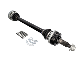 传动轴。适用于保时捷 987.1 Boxster/987.1 Cayman 五速手动挡车型 - 98733202409, 98733202405, 98733202408, 98733202404