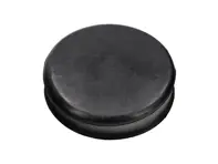 Tappo terminale in gomma del tunnel centrale all'interno della scatola dei contrabbandieri. Porsche 911 65-73 - 90257257120/1