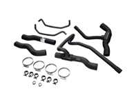 Kit de tuberías de agua refrigerante para radiador delantero. Porsche 996 C2/ C4 automático/ tiptronic - 99610662255, 99610662654, 99951252201, 99951249900, 99951258505, 99610613753, 99610613853, 9961066558, 99610666656