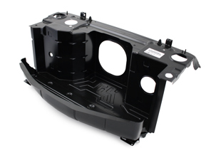 Front well bulkhead panel, primed. Porsche 997 LHD (Left-hand drive) - 99750291504GRV, 99750291502GRV, 99750291500GRV