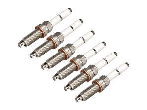 Bougie (verpakking van 6), dubbel-iridium. Porsche 95B.1 Macan / 958 Cayenne / 970.2 Panamera S - 99917023390, 99917023590