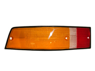 Lente indicatore posteriore con bordo nero. Porsche 911 - 1695350770, 1695350780, 91163195000, 91163194901, 1695350770, 1695350780, 91163195000, 91163194901, 14967/S, 14967/D - URO-004161