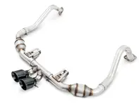 AWE Touring edition exhaust system with Black tips for Porsche 718 Boxster / Cayman - 3015-33080, 3015