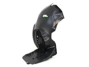 Revestimiento de paso de rueda delantero, parte delantera. Porsche 991.1 Carrera - 99150450201, 99150450101