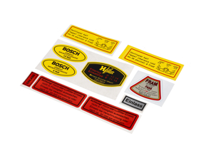 Adesivo Livello olio motore. Porsche 911 - 64470100101 - 1601502210