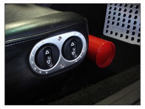 Cadre de commutateur de siège Rennline. Porsche 911/964/993/928/944 - I26